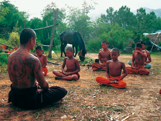 Buddha's Lost Children image - in meditation